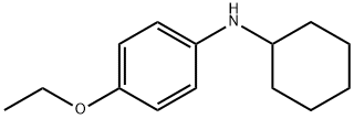 N-cyclohexyl-4-ethoxyaniline  Struktur