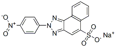 2-(4-Nitrophenyl)-2H-naphtho[1,2-d]triazole-5-sulfonic acid sodium salt Structure