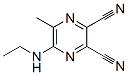 2,3-Pyrazinedicarbonitrile,5-(ethylamino)-6-methyl-(9CI) Structure