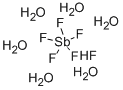 氟偏锑酸 六水合物 结构式