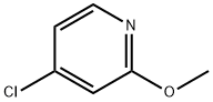 4-クロロ-2-メトキシピリジン 化学構造式
