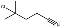 4-CHLORO-4-METHYLPENTANENITRILE Struktur