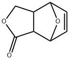 4,7-epoxy-3a,4,7,7a-tetrahydroisobenzofuran-1(3h)-one Structure
