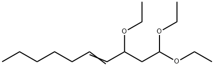 1,1,3-Triethoxy-4-decene Structure
