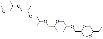 4,7,10,13,16,19-Hexamethyl-2,5,8,11,14,17,20-heptaoxatetracosan-22-ol Struktur