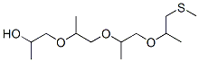 4,7,10-Trimethyl-5,8,11-trioxa-2-thiatetradecan-13-ol Struktur