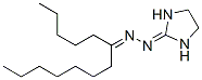 Tridecan-6-one (imidazolidin-2-ylidene)hydrazone Struktur