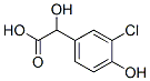 2-(3-氯-4-羟基苯基)-2-羟基乙酸 结构式