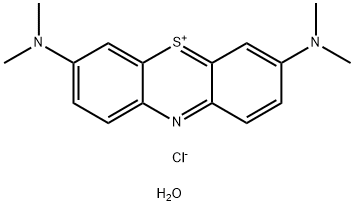 Methylene Blue trihydrate Structure