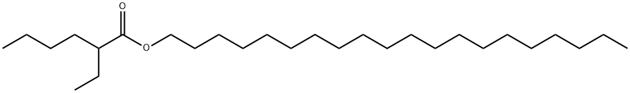 2-乙基己酸二十烷基酯 结构式