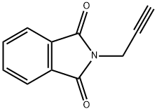 N-丙炔基邻苯二甲酸胺 结构式