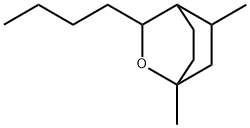 3-Butyl-1,5-dimethyl-2-oxabicyclo[2.2.2]octane 结构式