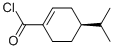1-Cyclohexene-1-carbonyl chloride, 4-(1-methylethyl)-, (S)- (9CI) Structure