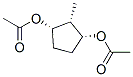 1,3-Cyclopentanediol,2-methyl-,diacetate,(1-alpha-,2-alpha-,3-alpha-)-(9CI) Structure