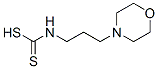 [3-(4-Morpholinyl)propyl]dithiocarbamic acid Structure