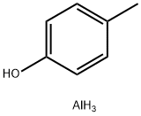 Tris(4-methylphenoxy) aluminum Structure