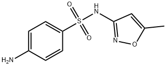スルファメトキサゾール 化学構造式