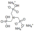 triammonium trihydrogen [nitrilotris(methylene)]trisphosphonate Structure