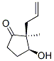 (2S,3S)-(+)-2-ALLYL-3-HYDROXY-2-METHYLCYCLOPENTANONE) Structure