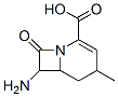 1-Azabicyclo[4.2.0]oct-2-ene-2-carboxylicacid,7-amino-4-methyl-8-oxo-, Structure
