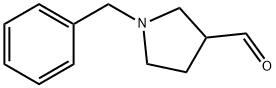 1-苄基吡咯烷-3-甲醛 结构式