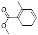 1,3-Cyclohexadiene-1-carboxylicacid,2-methyl-,methylester(7CI,9CI) Structure
