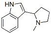 3-(1-Methyl-2-pyrrolidinyl)-1H-indole Struktur