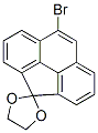 8-ブロモスピロ[4H-シクロペンタ[def]フェナントレン-4,2'-[1,3]ジオキソラン] 化学構造式