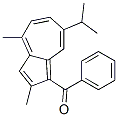 [2,4-Dimethyl-7-(1-methylethyl)azulenyl]phenylmethanone Structure