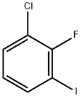3-CHLORO-2-FLUOROIODOBENZENE Structure
