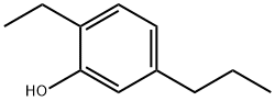 2-Ethyl-5-propylphenol Struktur