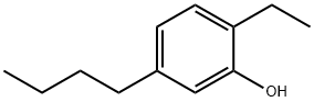 3-Butyl-6-ethylphenol Structure