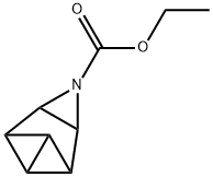 7-Azatetracyclo[4.1.0.02,4.03,5]heptane-7-carboxylicacid,ethylester(9CI) Structure
