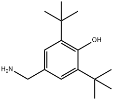 3,5-DI-TERT-BUTYL-4-HYDROXYBENZYLAMINE Struktur