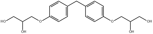 双酚F(2,3-二羟基丙醚) 结构式