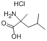 DL-alpha-Methylleucine hydrochloride 结构式