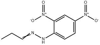 PROPIONALDEHYDE 2,4-DINITROPHENYLHYDRAZONE Struktur