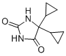 5,5-二环丙基咪唑烷-2,4-二酮 结构式
