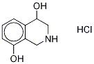 1,2,3,4-Tetrahydro-4,8-isoquinolinediol Hydrochloride 结构式