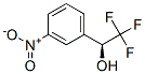 Benzenemethanol, 3-nitro-alpha-(trifluoromethyl)-, (S)- (9CI) Struktur