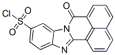7-Oxo-7H-benzimidazo[2,1-a]benz[de]isoquinoline-10-sulfonyl chloride Struktur