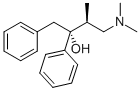 (2R,3S)-(-)-4-二甲氨基-1,2-二苯基-3-甲基-2-丁醇 结构式