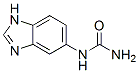 Urea, 1H-benzimidazol-5-yl- (9CI) Structure