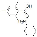 cyclohexanamine, 2,4,6-trimethylbenzoic acid Struktur