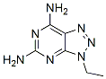 9-ethyl-2,4,7,8,9-pentazabicyclo[4.3.0]nona-1,3,5,7-tetraene-3,5-diami ne Struktur