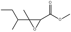 Oxiranecarboxylic acid, 3-methyl-3-(1-methylpropyl)-, methyl ester (9CI) Structure