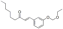 1-(3-(ethoxymethoxy)phenyl)-1-nonen-3-one Struktur