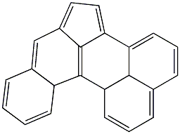 4,5-ジヒドロナフト[1,2-k]アセフェナントリレン 化学構造式