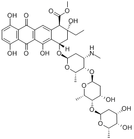 アルシンドロマイシン 化学構造式