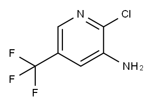 3-氨基-2-氯-5-(三氟甲基)吡啶, 72587-18-9, 结构式